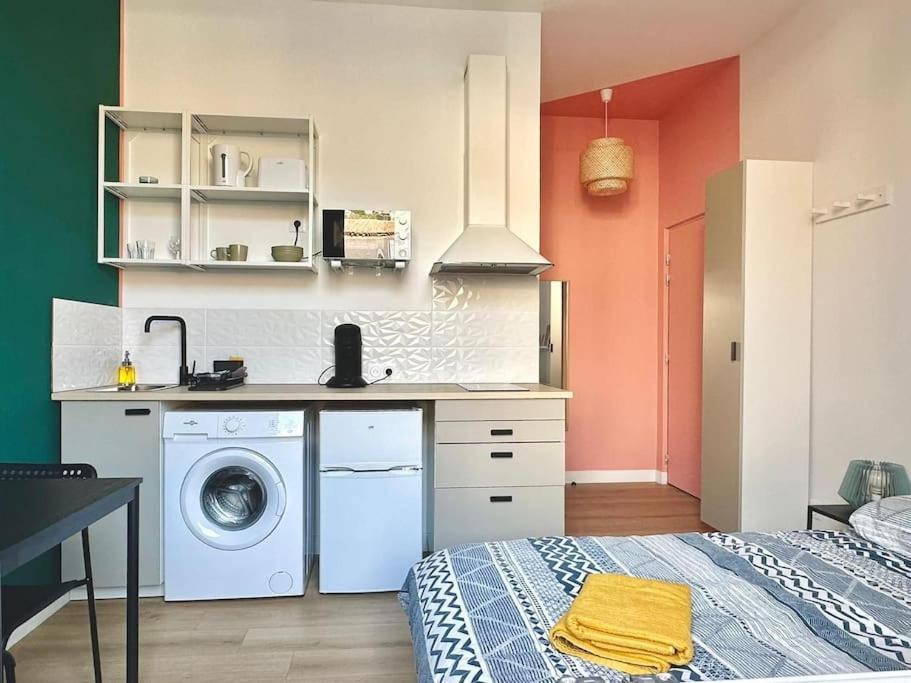 Petit Studio Cosy - Proche Gare Tolone Esterno foto